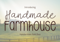Handmade Farmhouse Font - Featured Image
