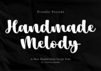 Handmade Melody Font - Featured Image