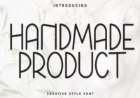 Handmade Product Font - Featured Image