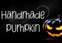 Handmade Pumpkin Font - Featured Image