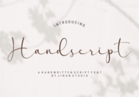 Handscript Font - Featured Image