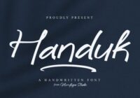 Handuk Font - Featured Image