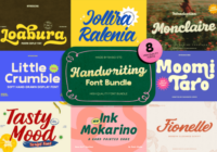 Handwriting Bundle Font - Featured Image