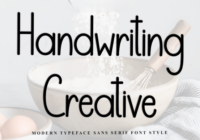 Handwriting Creative Font - Featured Image