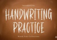 Handwriting Practice Font - Featured Image