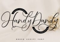 Handy-Dandy Font - Featured Image