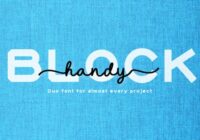 Handy Block Font - Featured Image