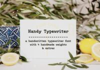 Handy Typewriter Font - Featured Image