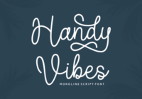 Handy Vibes Font - Featured Image