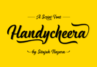 Handycheera Font - Featured Image