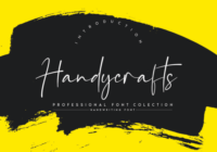 Handycrafts Font - Featured Image