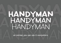 Handyman Font - Featured Image