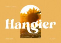 Hangier Font - Featured Image