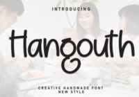 Hangouth Font - Featured Image