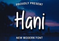 Hani Font - Featured Image
