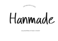 Hanmade Font - Featured Image