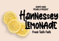 Hannessy Lemonade Font - Featured Image