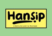Hansip Font - Featured Image