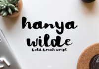 Hanya Wilde Font - Featured Image