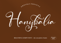 Hanykalia Font - Featured Image