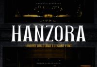 Hanzora Font - Featured Image