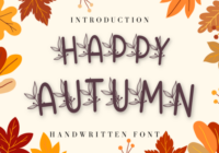 Happy Autumn Font - Featured Image