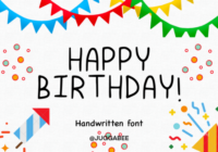 Happy Birthday! Font - Featured Image