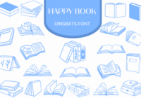 Happy Book Font - Featured Image