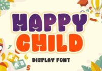 Happy Child Font - Featured Image