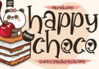 Happy Choco Font - Featured Image