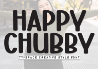 Happy Chubby Font - Featured Image