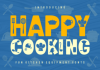 Happy Cooking Font - Featured Image