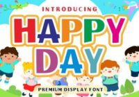 Happy Day Font - Featured Image