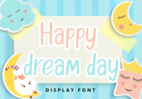 Happy Dream Day Font - Featured Image