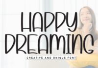 Happy Dreaming Font - Featured Image