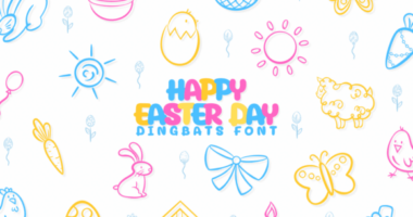 Happy Easter Day Font - Featured Image