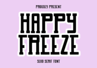 Happy Freeze Font - Featured Image
