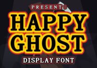 Happy Ghost Font - Featured Image
