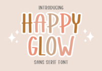 Happy Glow Font - Featured Image