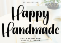 Happy Handmade Font - Featured Image