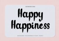 Happy Happiness Font - Featured Image