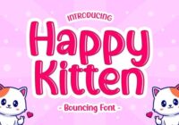Happy Kitten Font - Featured Image