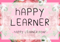 Happy Learner Font - Featured Image