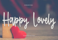 Happy Lovely Font - Featured Image