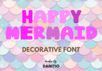 Happy Mermaid Font - Featured Image