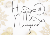 Happy Newyears Font - Featured Image