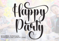 Happy Party Font - Featured Image