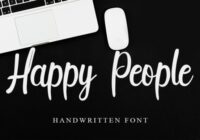 Happy People Font - Featured Image