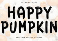 Happy Pumpkin Font - Featured Image