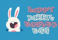 Happy Rabbit Easter Egg Font - Featured Image
